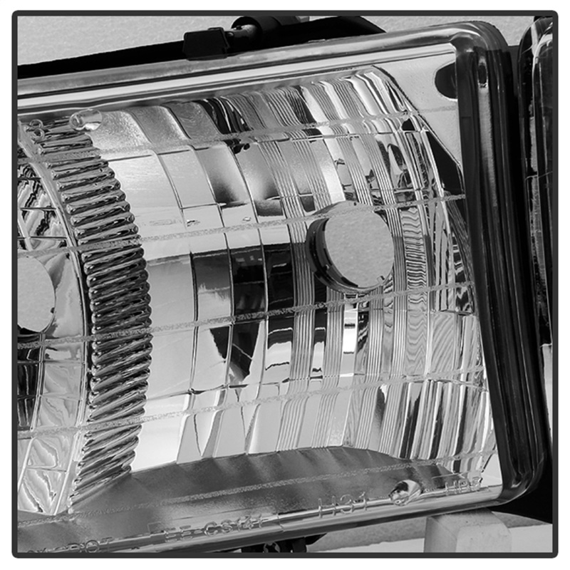 Dodge Ram Sport Headlights - SPYDER - xTune - Chrome - `99-`02