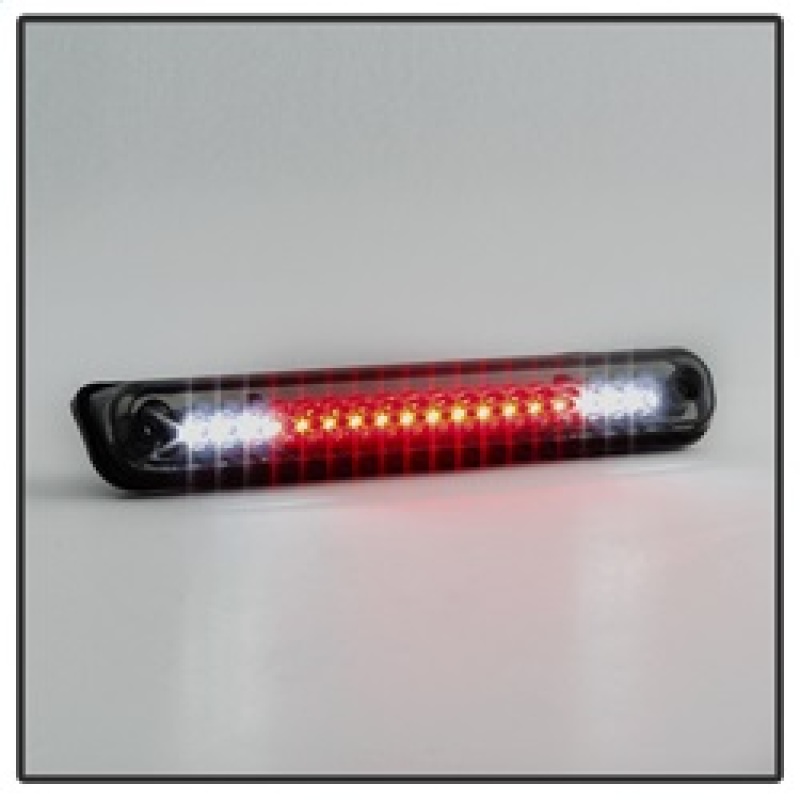 GMC Yukon Tail Lights - Rear - SPYDER - xTune LED with 3rd LED Brake Light, Smoked - Smoked - `99-`00