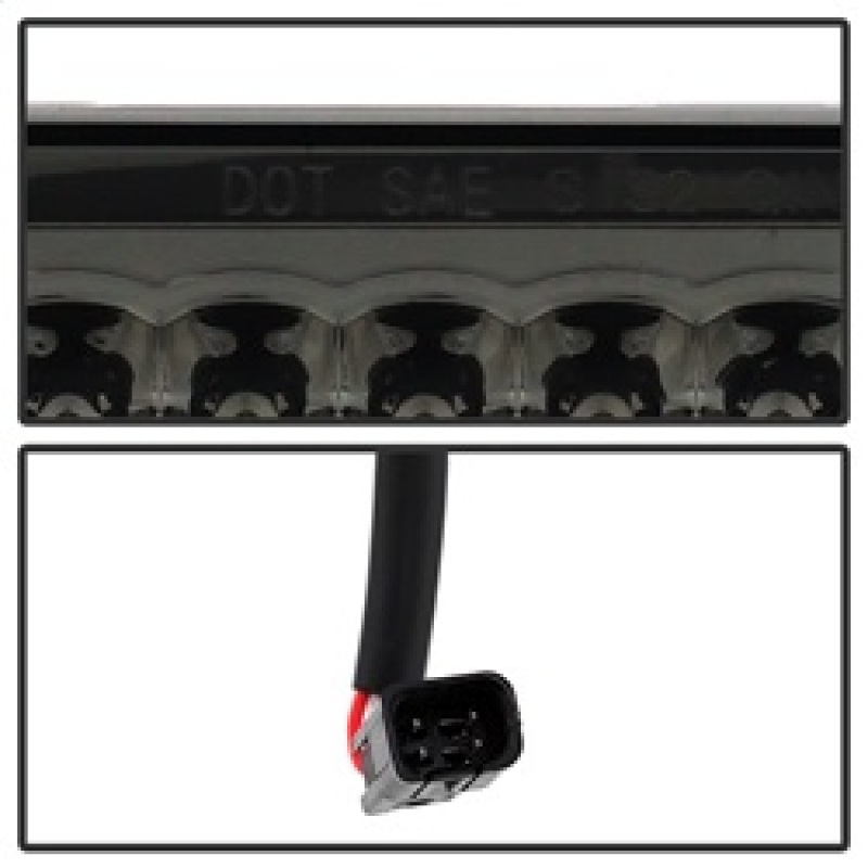 GMC Yukon Tail Lights - Rear - SPYDER - xTune LED with 3rd LED Brake Light, Smoked - Smoked - `99-`00