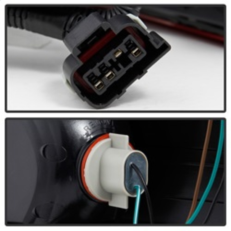 GMC Sierra Tail Light - Rear, Driver Side (Left) - SPYDER - xTune OEM - `07-`13