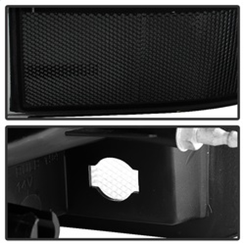 GMC Yukon Tail Lights - Rear - SPYDER - xTune LED - Black Smoked - `07-`14
