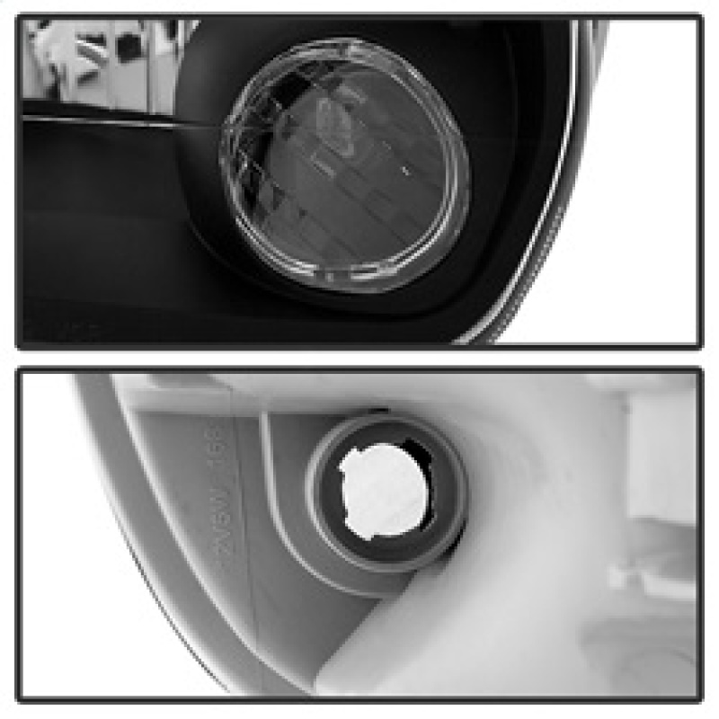Toyota Tundra Headlights & Corner Lights - Front - SPYDER - xTune OEM Style w/Corner Lights - Black - `05-`06