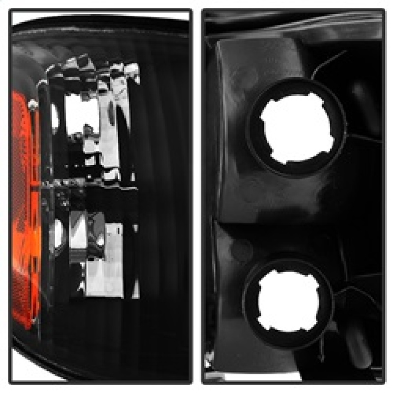 Toyota Tundra Headlights & Corner Lights - Front - SPYDER - xTune OEM Style w/Corner Lights - Black - `05-`06