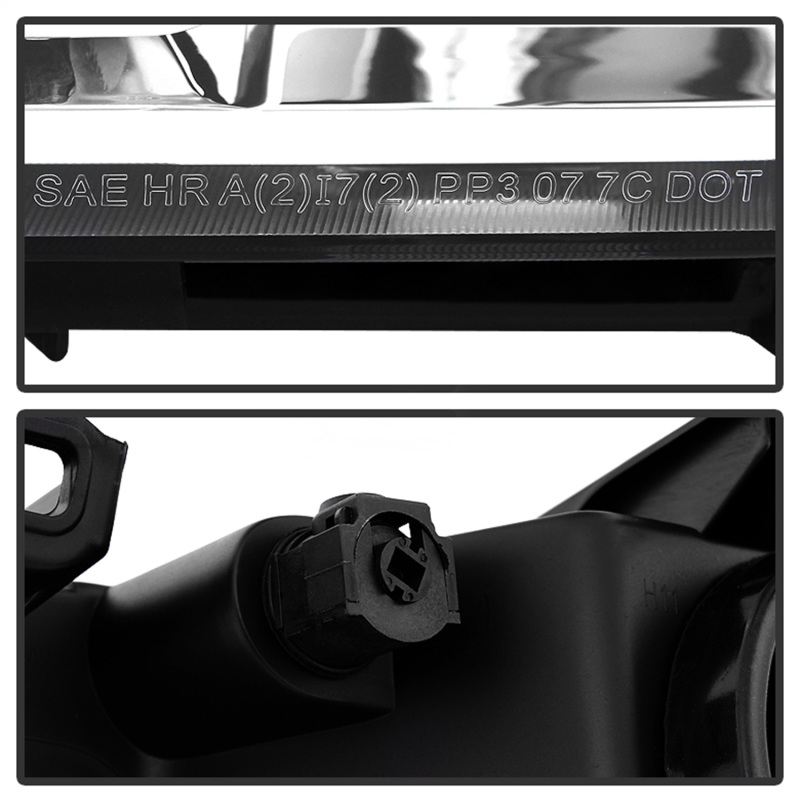 GMC Sierra 1500 Headlights - Front - SPYDER - xTune Crystal OE - Chrome - `07-`13