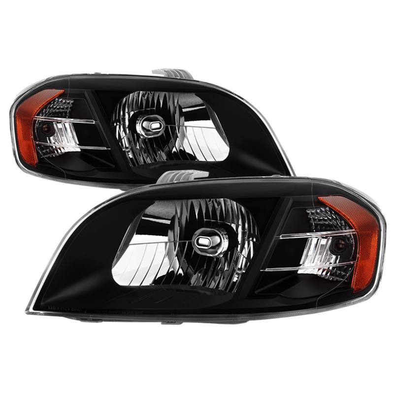 Chevrolet Aveo Headlights - SPYDER - xTune OEM Style - Black - `07-`11
