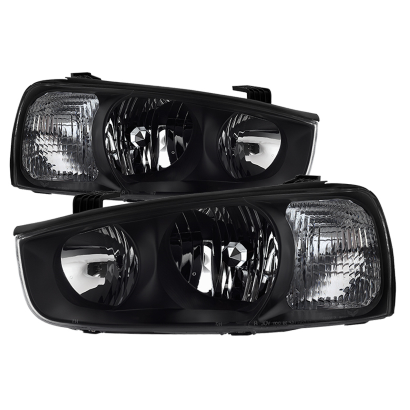Hyundai Elantra Headlights - SPYDER - Crystal - `01-`03