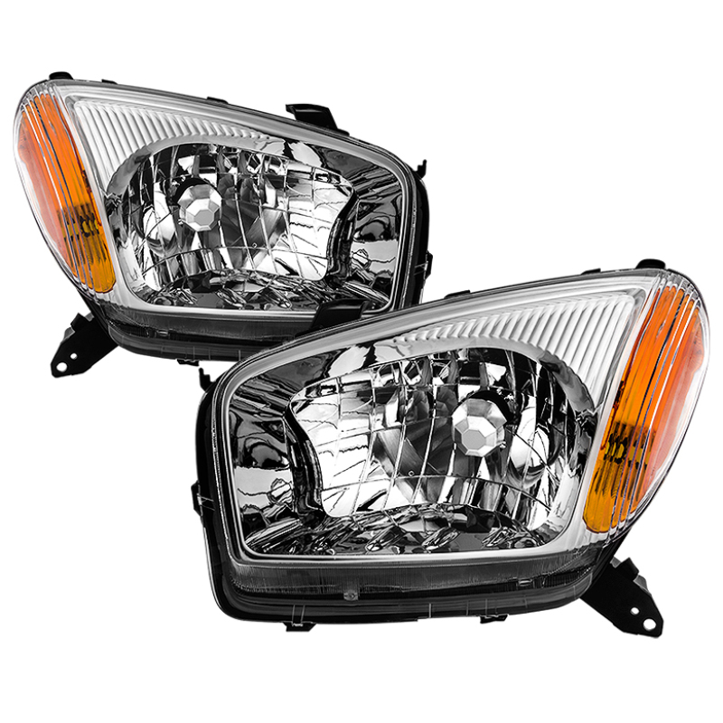 Toyota RAV4 Headlights - SPYDER - xTune - Chrome - `01-`03