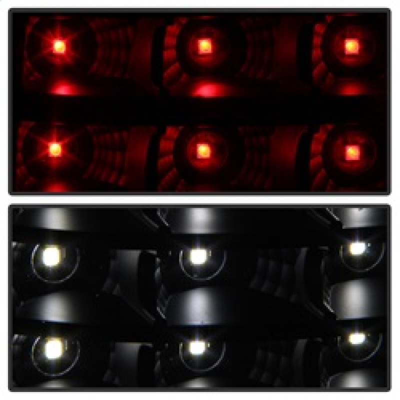 Chevrolet Silverado 1500 Tail Lights - SPYDER - xTune LED - Black Smoke - `03-`06