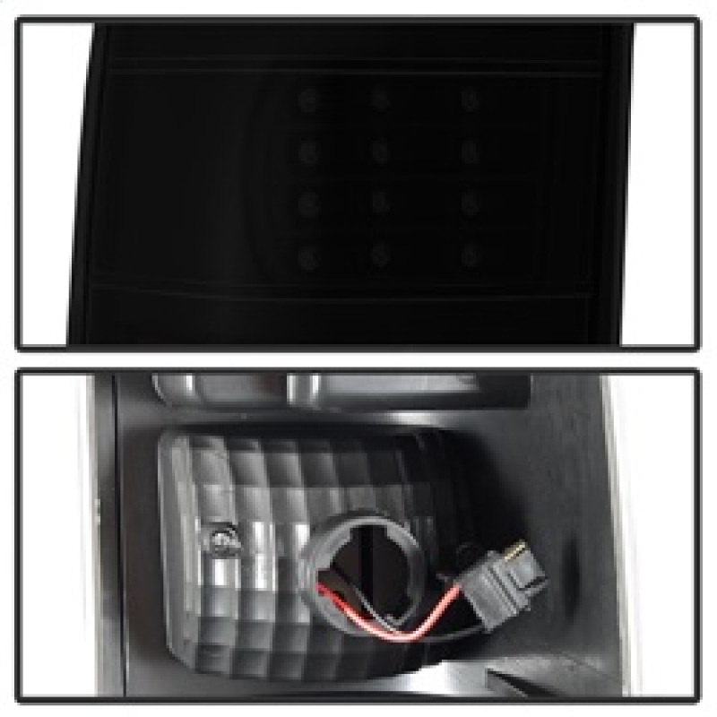 Chevrolet Silverado 1500 Tail Lights - SPYDER - xTune LED - Black Smoke - `03-`06