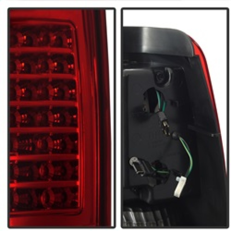 Chevrolet Silverado Tail Lights - SPYDER - XTune LED - Red Clear - `03-`06