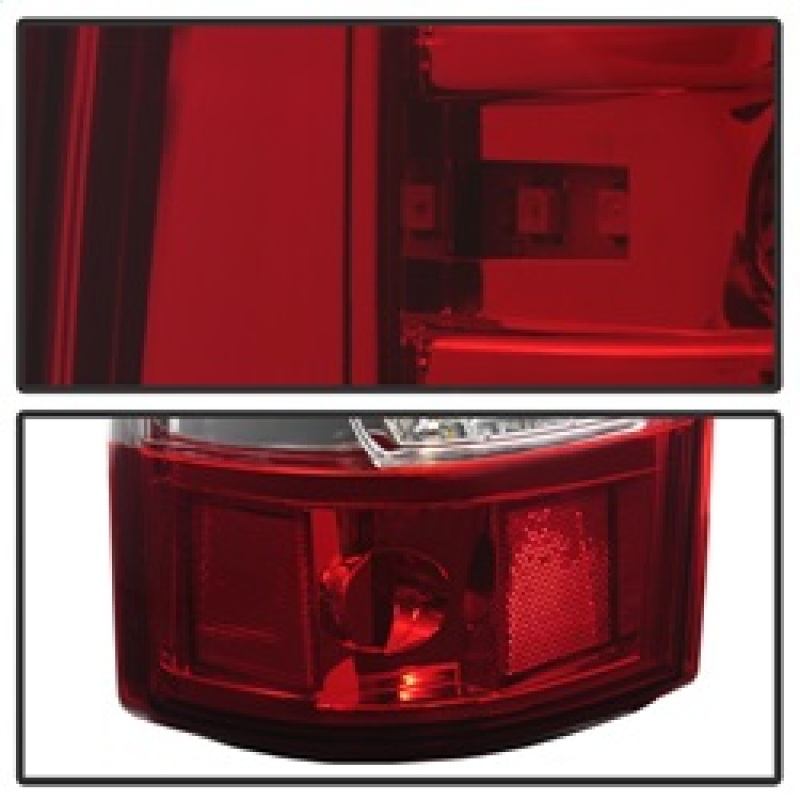 Chevrolet Silverado Tail Lights - SPYDER - XTune LED - Red Clear - `03-`06
