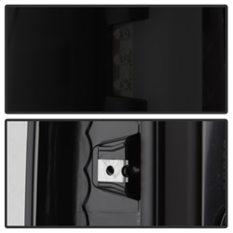 Dodge Ram 1500 Tail Lights - SPYDER - xTune LED Incandescent Model - Black Smoke - `09-`18