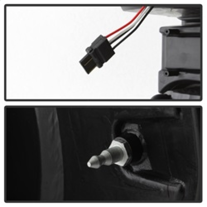 Toyota Tundra Tail Lights - SPYDER - Light Bar LED - Black - `07-`13