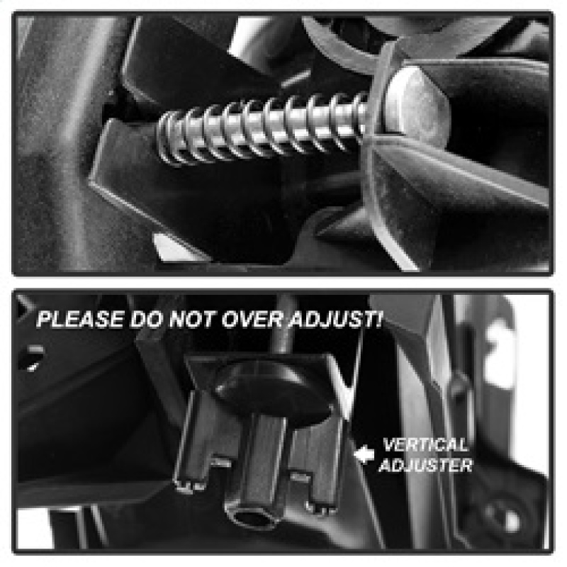 Dodge Ram Fog Lights - SPYDER - OEM Style w/ Universal Switch - Clear - `13-`18