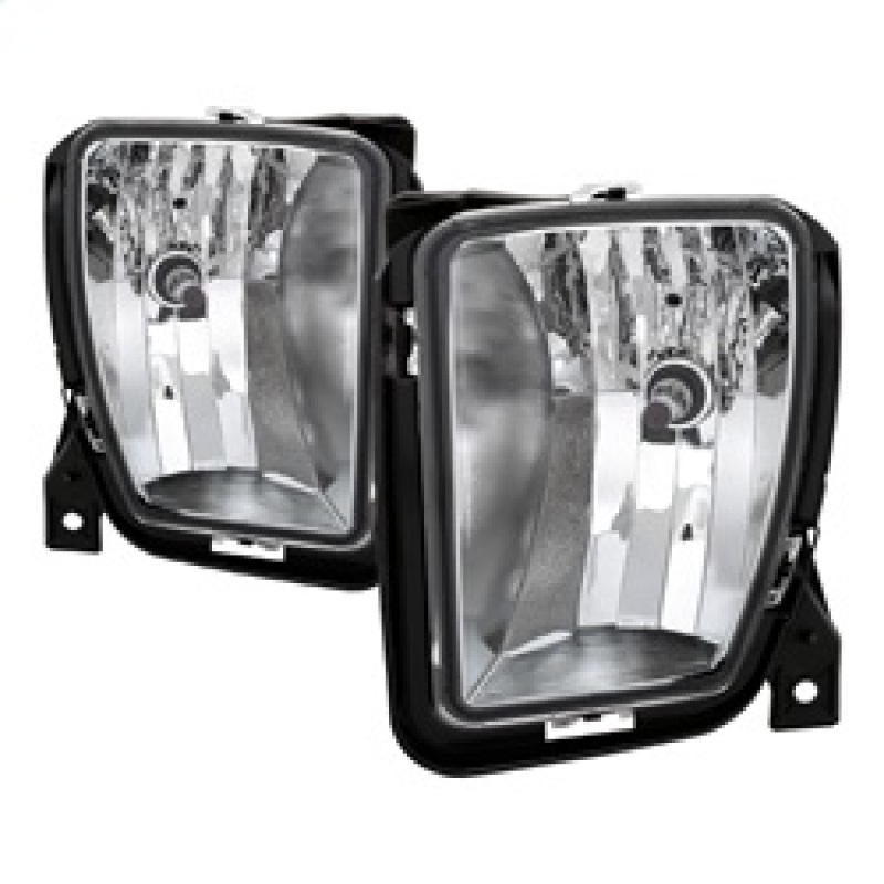 Dodge Ram Fog Lights - SPYDER - OEM Style w/ Universal Switch - Clear - `13-`18
