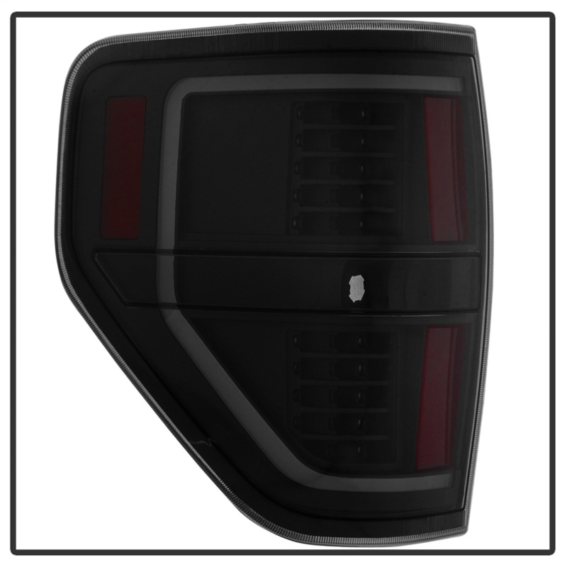 Ford F-150 Tail Lights - SPYDER - Light Bar LED - Black Smoke - `09-`14