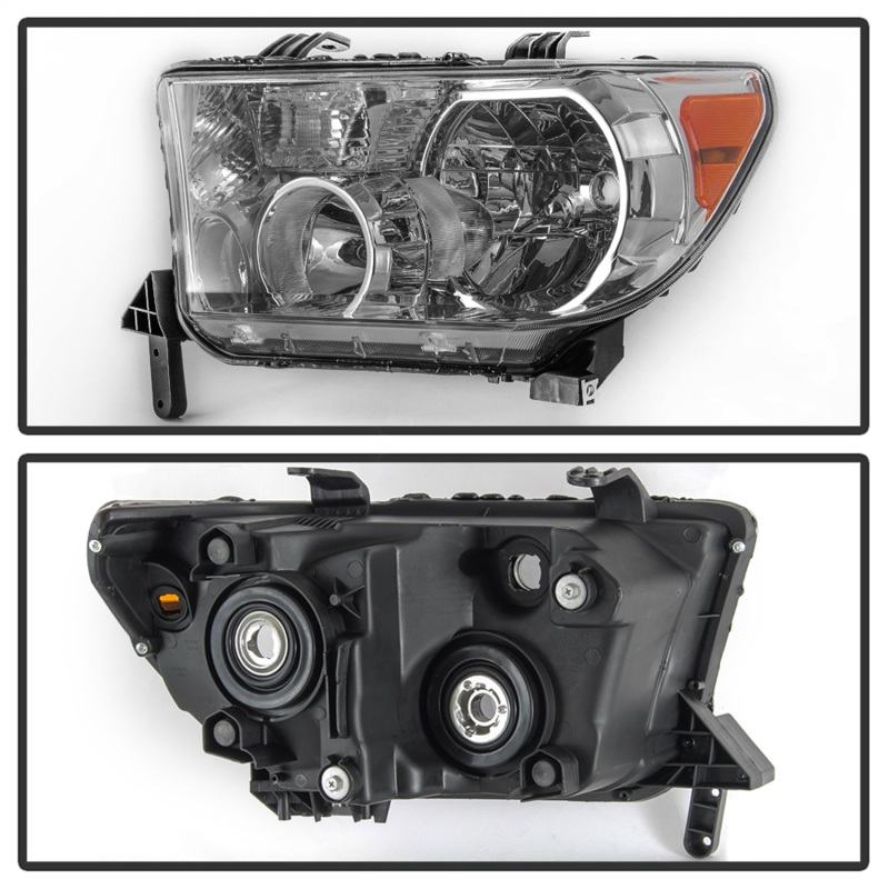 Toyota Tundra Headlights - Left - SPYDER - xTune Factory Style - `07-`13