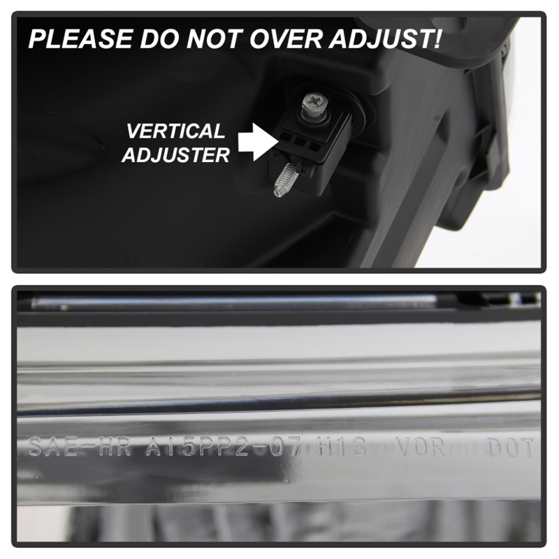 Ford Expedition Headlights - SPYDER - OEM Style - Chrome - `07-`14