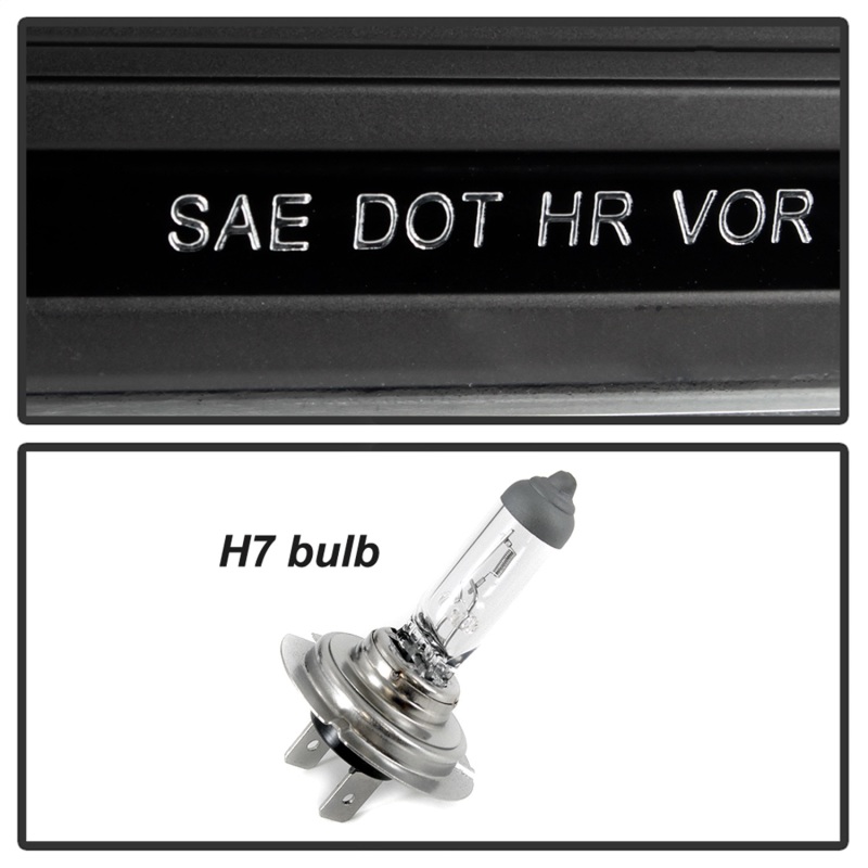 GMC Sierra 1500 Headlights - SPYDER - xTune OEM Style Halogen - Black - `14-`15