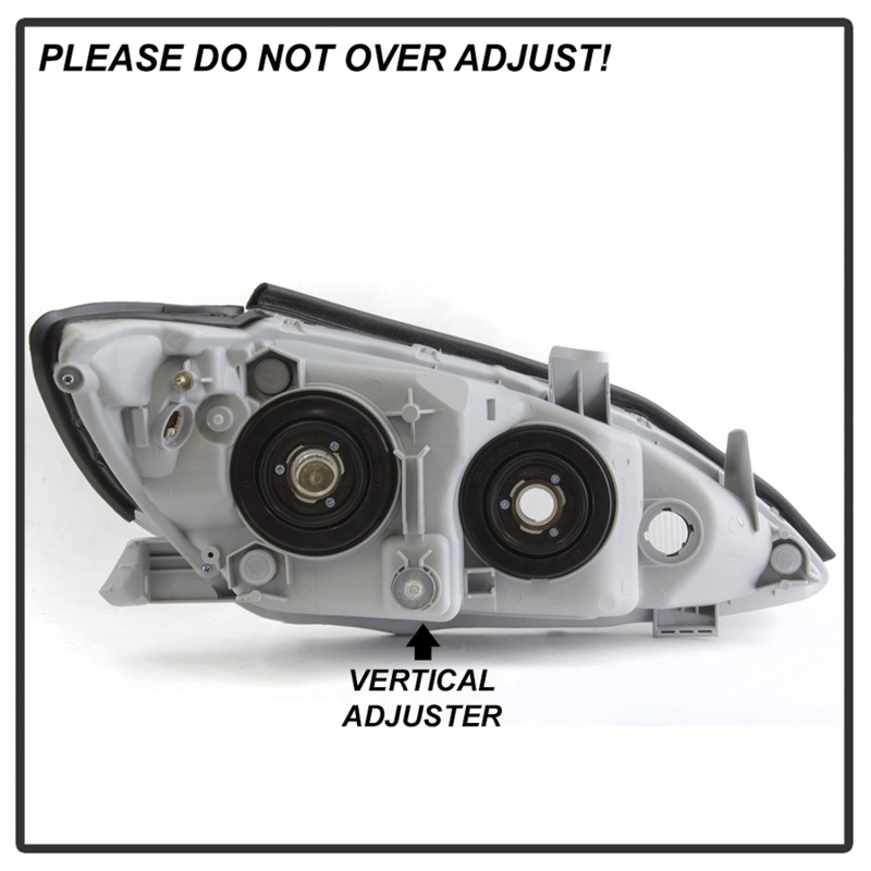 Toyota Camry Headlights - SPYDER - OEM Style - Chrome - `05-`06