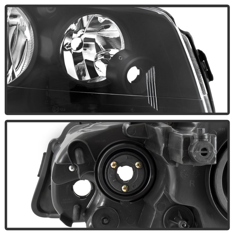 Dodge Grand Caravan Headlights - SPYDER - xTune - Black - `11-`17