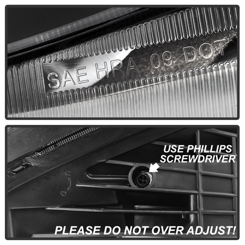 Chevrolet Traverse Headlights - SPYDER - OEM Style - Chrome - `09-`12