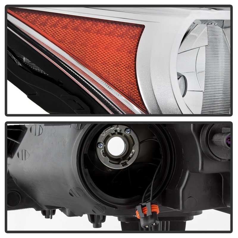 Chevrolet Traverse Headlights - SPYDER - OEM Style - Chrome - `09-`12