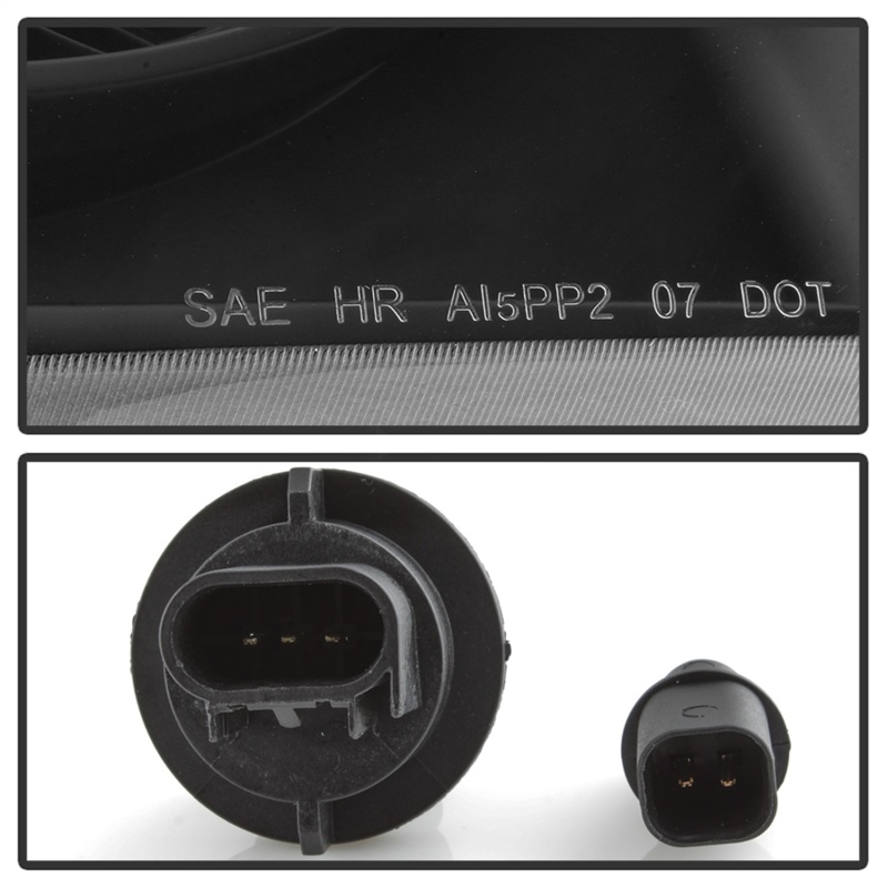 Dodge Durango Headlights - SPYDER - xTune OEM Style - Black - `07-`09