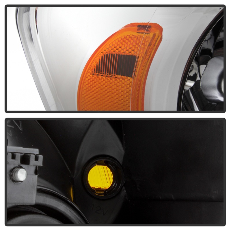 Dodge Durango Headlights - SPYDER - OEM Style - Chrome - `07-`09