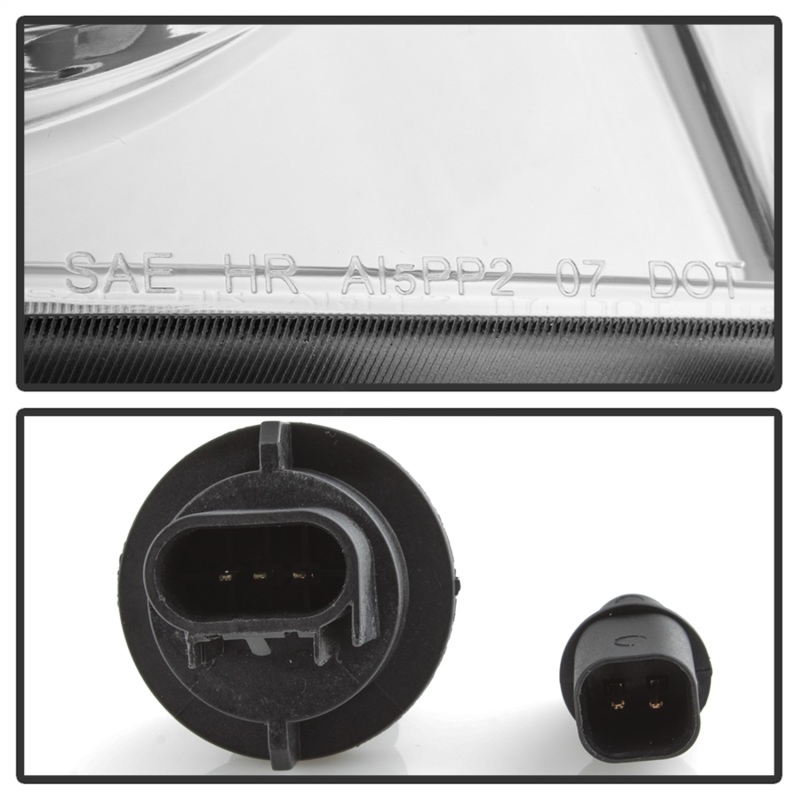 Dodge Durango Headlights - SPYDER - OEM Style - Chrome - `07-`09