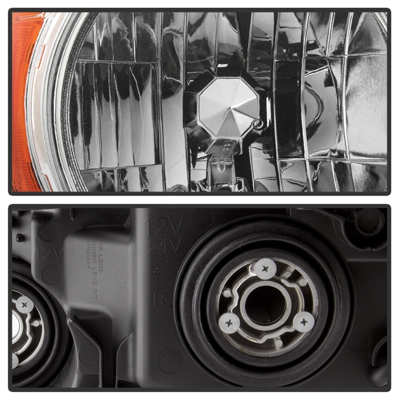 Honda Odyssey Headlights - SPYDER - OEM Style - Chrome - `08-`10