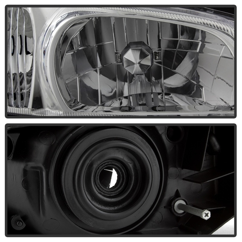 Nissan Maxima Headlights - SPYDER - OEM Style - Chrome - `00-`01