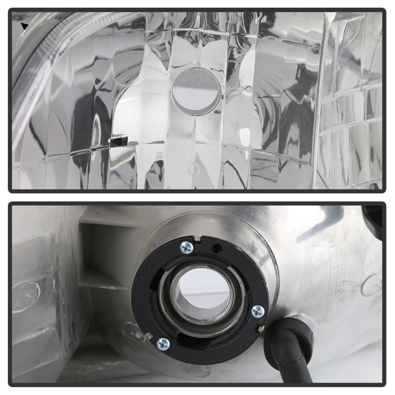 Toyota Camry Headlights - SPYDER - OEM Style - Chrome - `00-`01