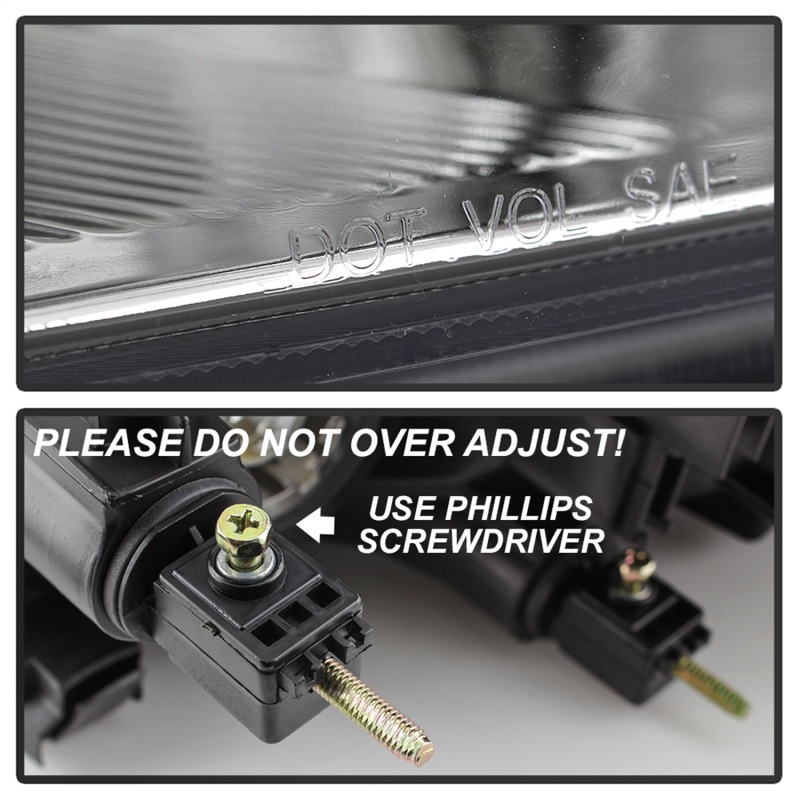 Toyota RAV4 Headlights - SPYDER - OEM Style - Chrome - `06-`08