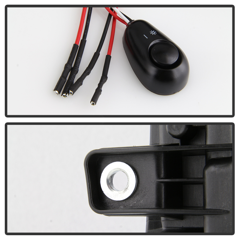 Chevrolet Silverado 1500 Fog Lights - SPYDER - OEM Style Full LED w/Switch - Clear - `16-`18