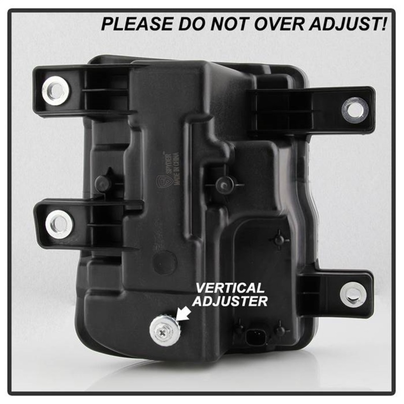 Chevrolet Silverado 1500 Fog Lights - SPYDER - OEM Style Full LED w/Switch - Clear - `16-`18