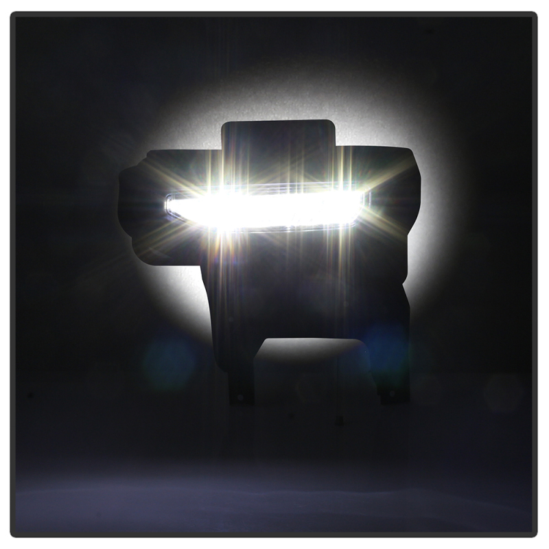 GMC Sierra 1500 Fog Lights - SPYDER - Full LED w/Switch - Clear - `16-`18