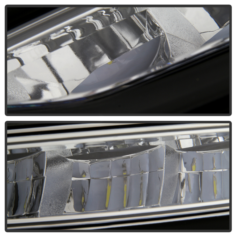 GMC Sierra 1500 Fog Lights - SPYDER - Full LED w/Switch - Clear - `16-`18