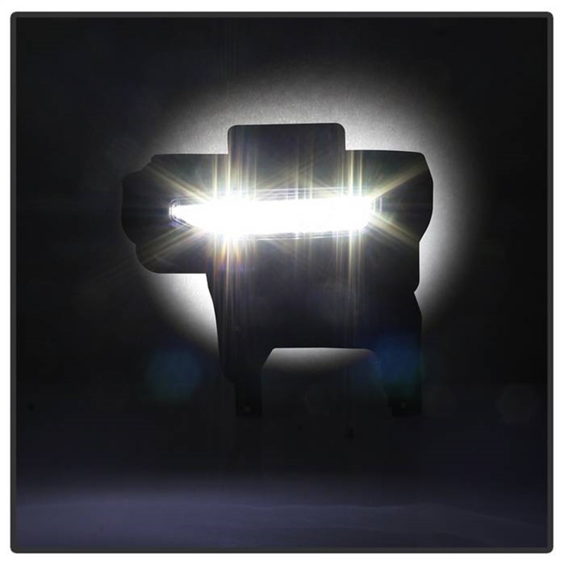 GMC Sierra 1500 Fog Lights - SPYDER - Full LED w/Switch - Clear - `16-`18