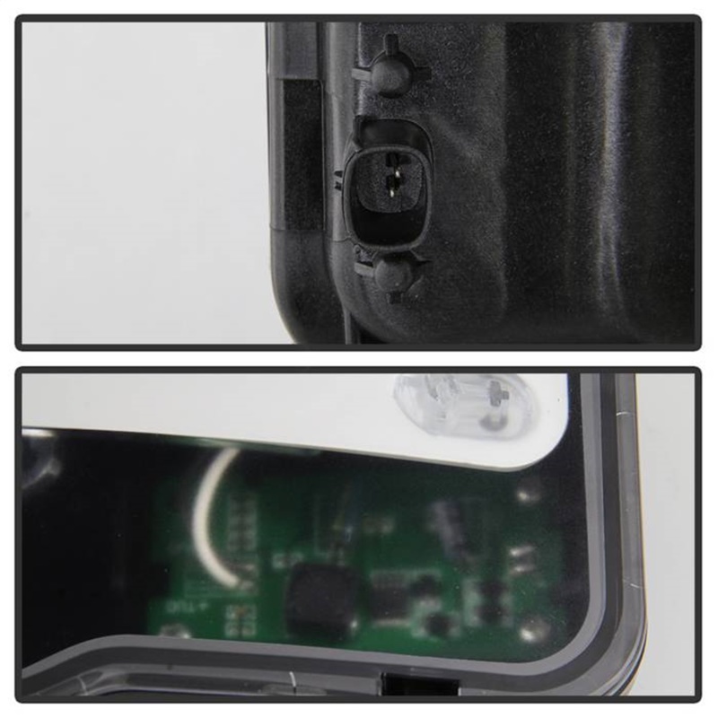 GMC Sierra 1500 Fog Lights - SPYDER - Full LED w/Switch - Clear - `16-`18