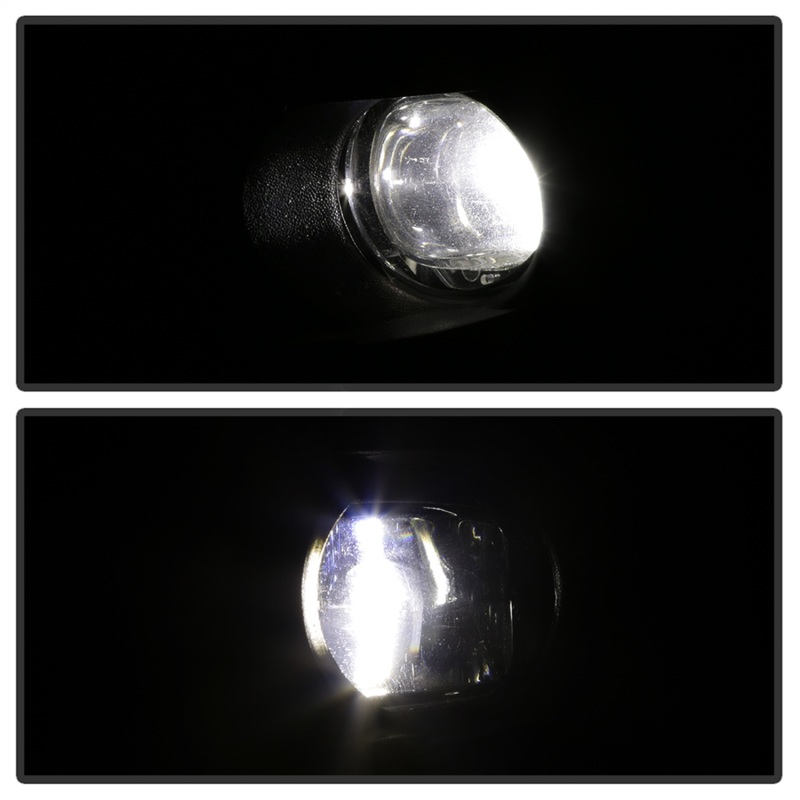 Mazda CX-5 Fog Lights - SPYDER - Full LED with Switch - Clear - `17-`18