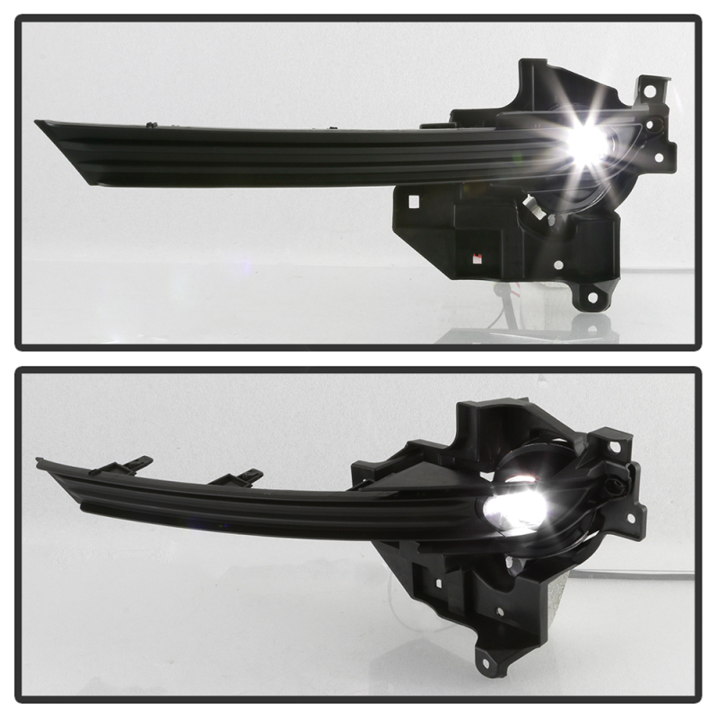 Mazda CX-5 Fog Lights - SPYDER - Full LED with Switch - Clear - `17-`18