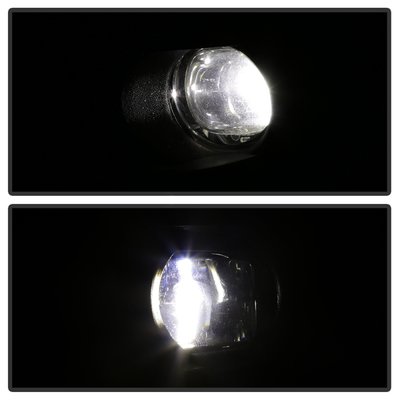 Mazda CX-5 Fog Lights - SPYDER - Full LED with Switch - Clear - `17-`18