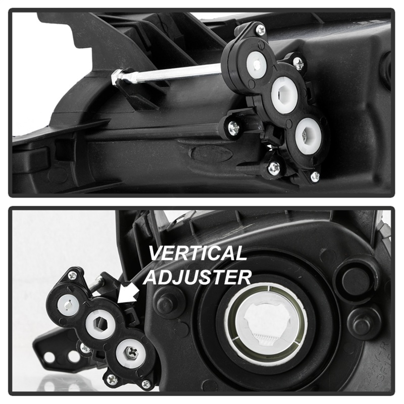 Hyundai Tucson Fog Lights - SPYDER - OEM Style w/Switch - Clear - `16-`18