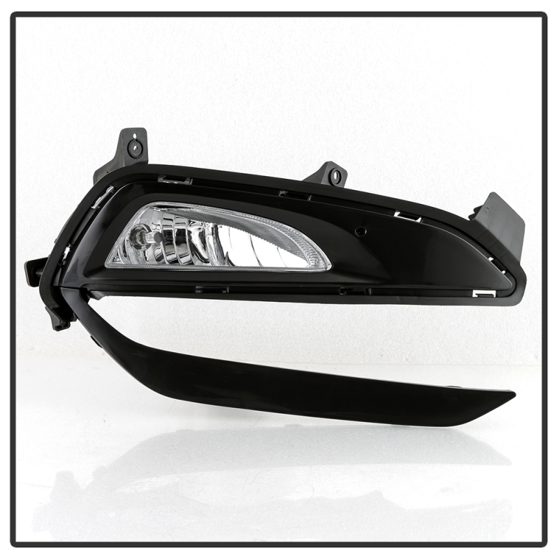 Hyundai Tucson Fog Lights - SPYDER - OEM Style w/Switch - Clear - `16-`18