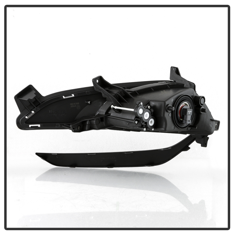 Hyundai Tucson Fog Lights - SPYDER - OEM Style w/Switch - Clear - `16-`18