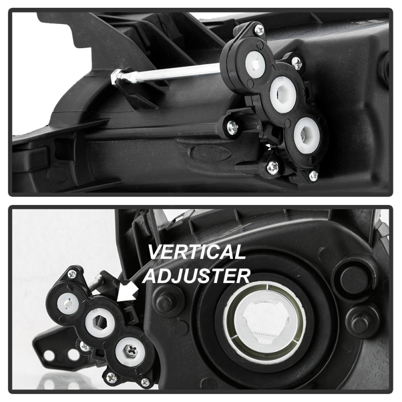 Hyundai Tucson Fog Lights - SPYDER - OEM Style w/Switch - Clear - `16-`18