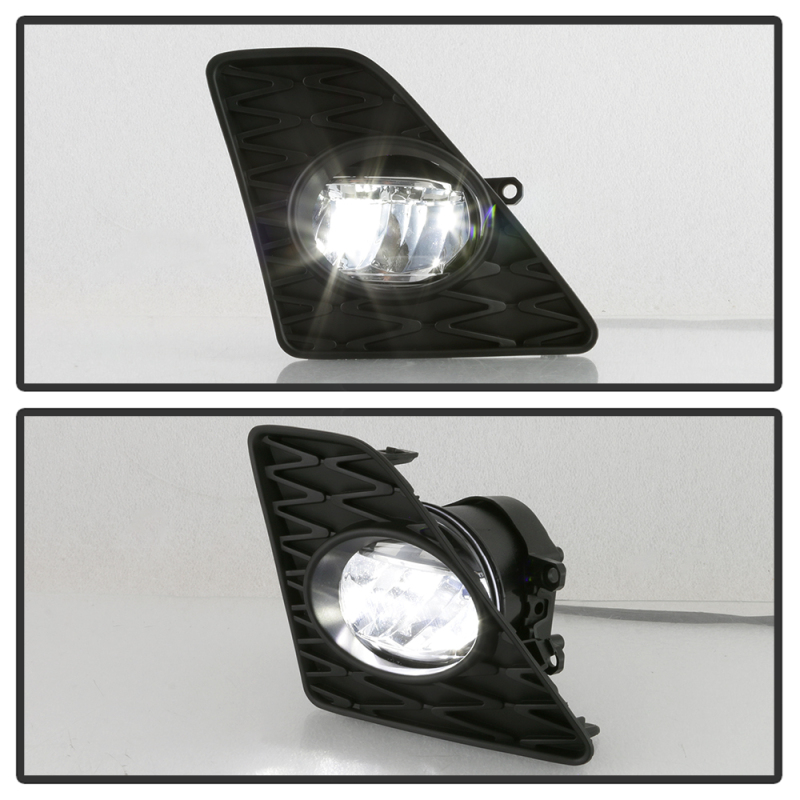 Lexus GS450h Fog Lights - SPYDER - OEM LED w/Switch - Clear - `13-`15