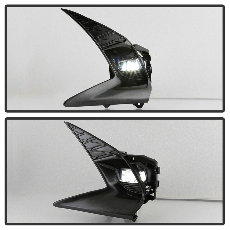 Lexus GS Fog Lights - SPYDER - OEM LED - Clear - `16-`18