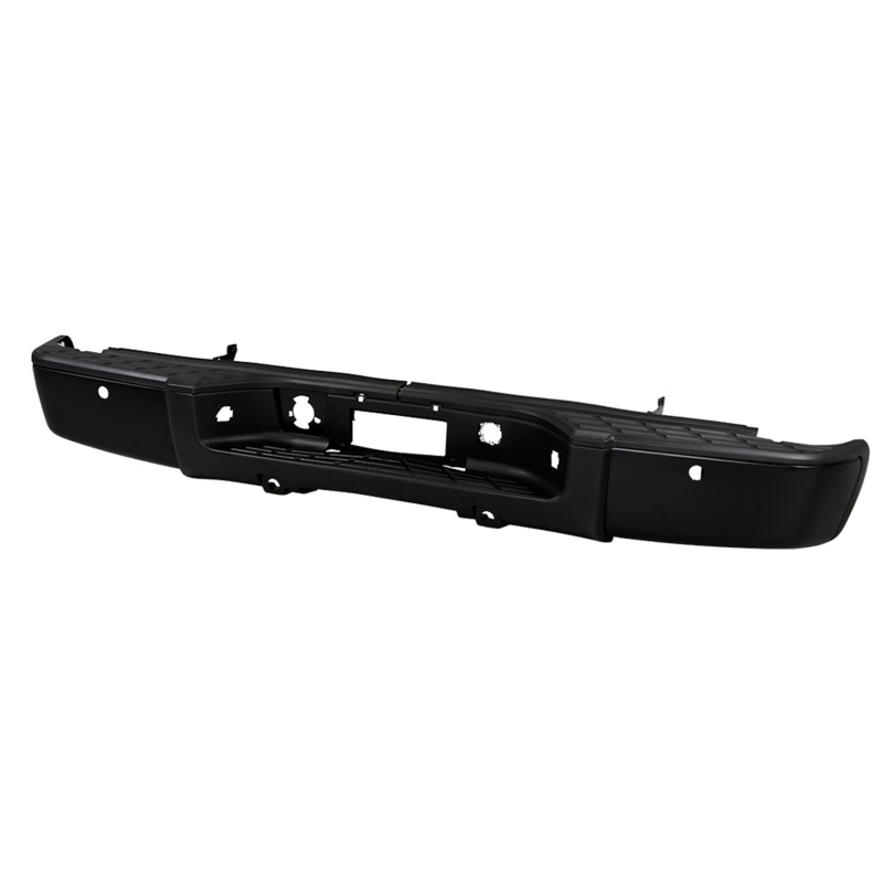 Chevrolet Silverado 1500 Bumper - Rear - SPYDER - OEM Style Steel - Black - `07-`13